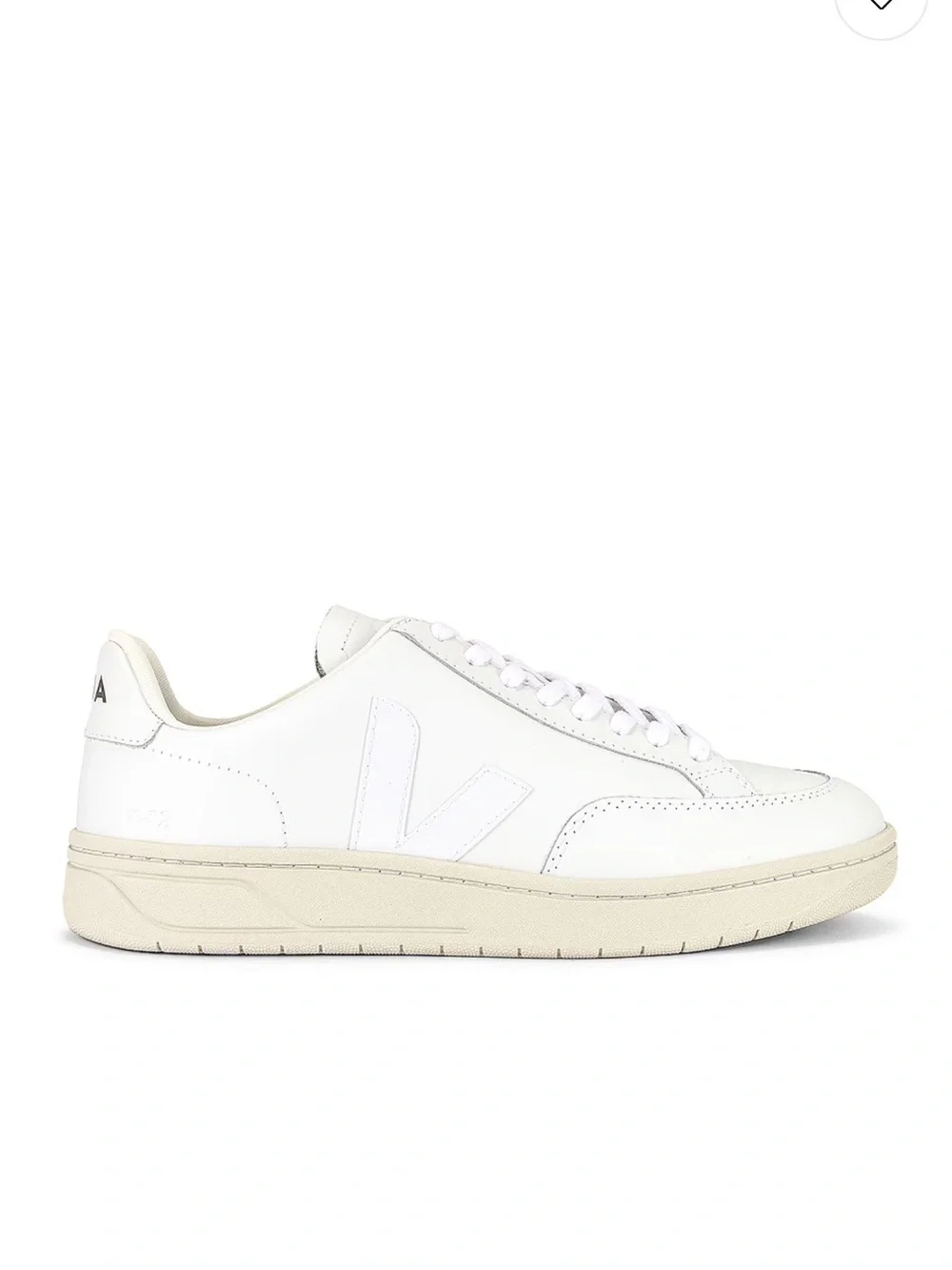 VEJA V-12 Leather Sneaker Extra White Women’s Size 8